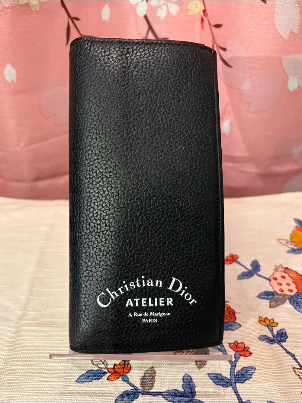 *FATHER’s DAY SALE!* Christian Dior Homme Atelier Long Leather Wallet Black
